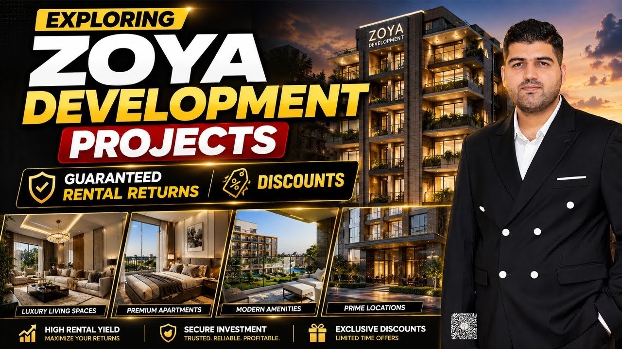 Affordable Apartments on Easy Payment Plan | Rental Income from Day 1 | Zoya Developments 