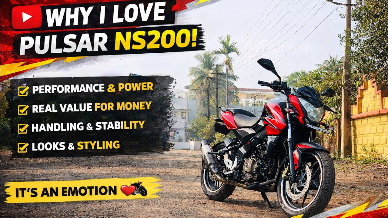 Why i love my pulsar ns200 #motorbikelife #bajaj 