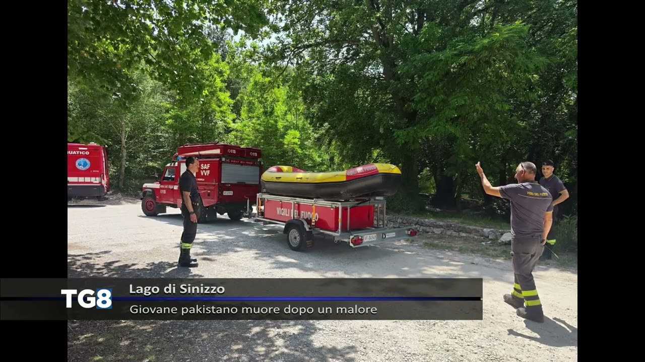 Lago Sinizzo - Giovane pakistano muore dopo un malore