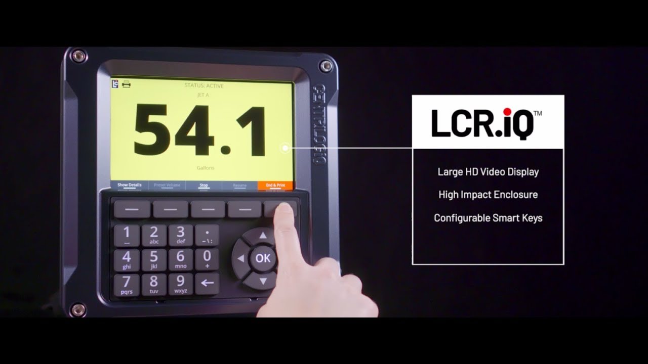 Liquid Controls LCR.iQ meter register for Aviation, LPG trucks, and Refined Fuels fueling systems v2