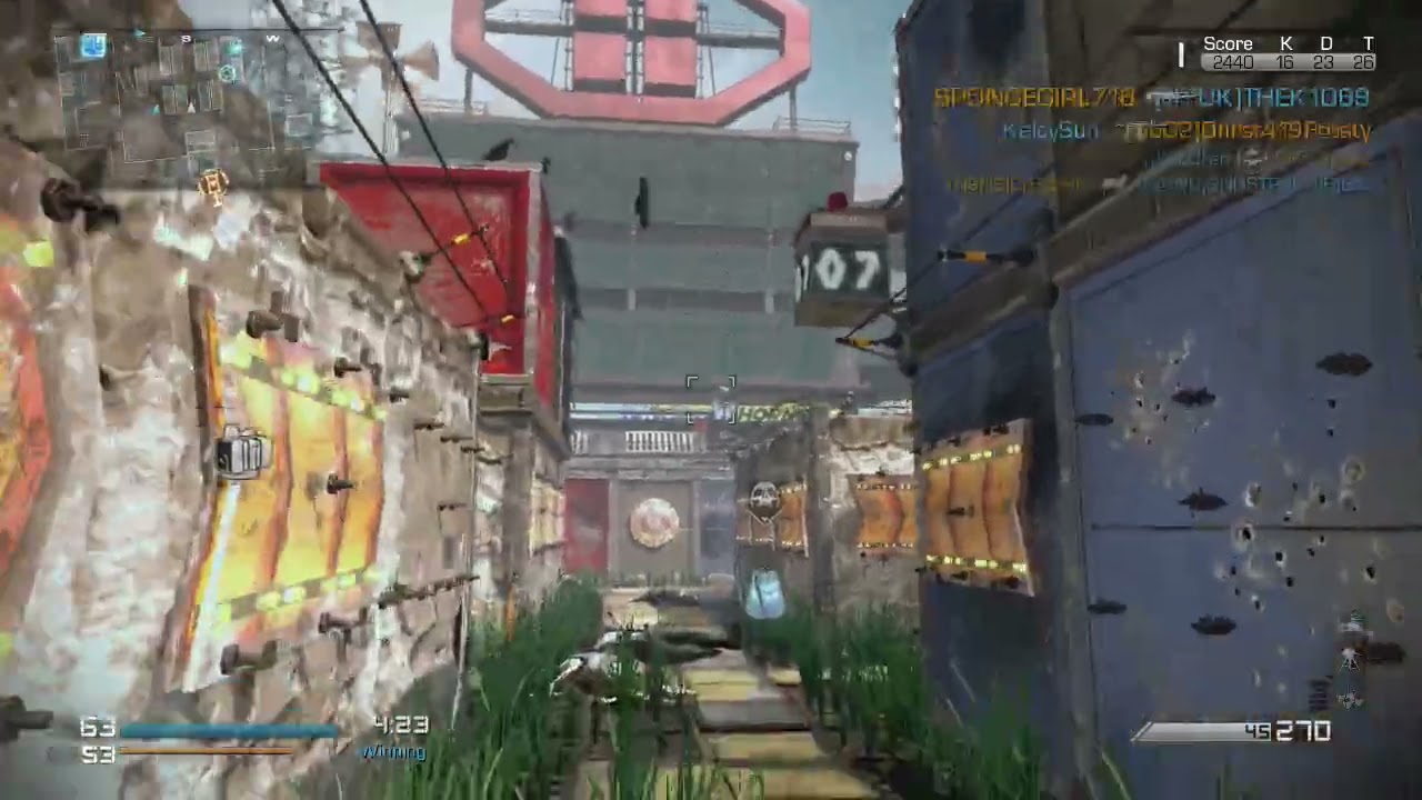 CoD Ghosts SixPathxTsunami raw gameplay 08 07 0013