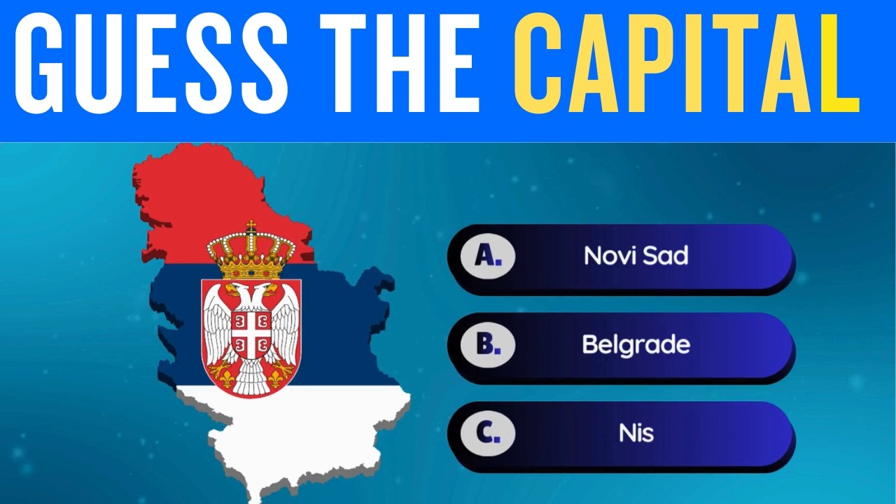 Guess the Capital from the Map & Flag — 42‑Question Challenge
