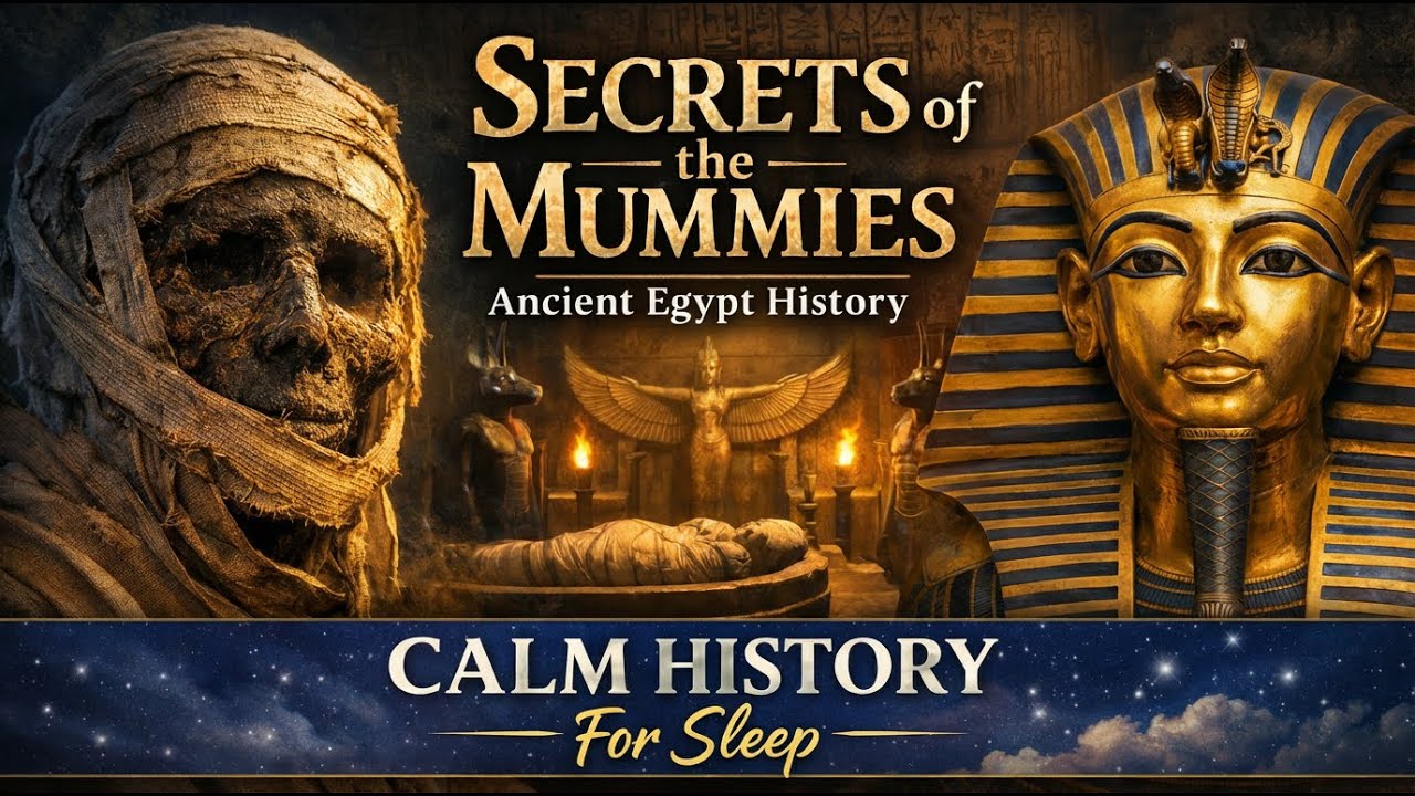 Secrets of the Mummies | Ancient Egypt History for Sleep (Calm Narration) CALM History For Sleep