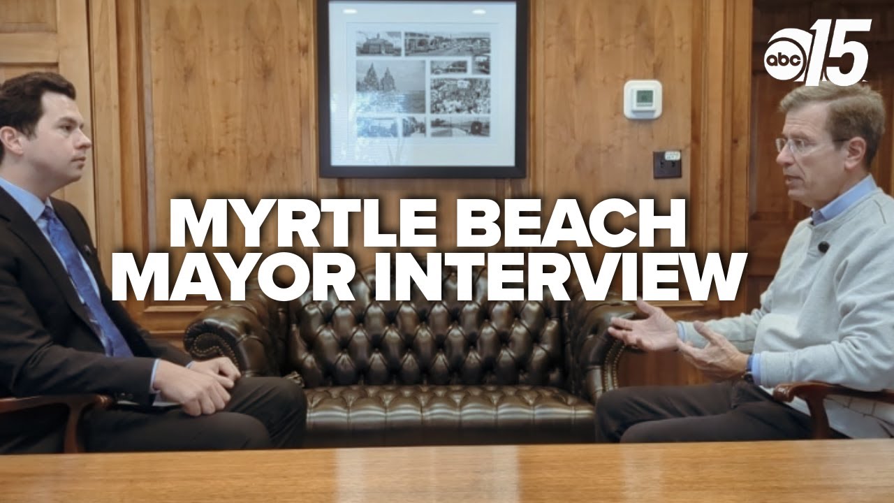 Sit-down interview with Myrtle Beach' new mayor, Mark Kruea