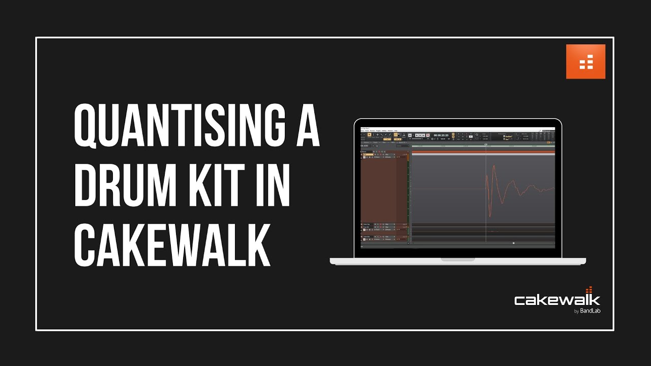 How to Quantize a Live Drum Kit to the Grid in Cakewalk by Bandlab | Tab to Transient Method