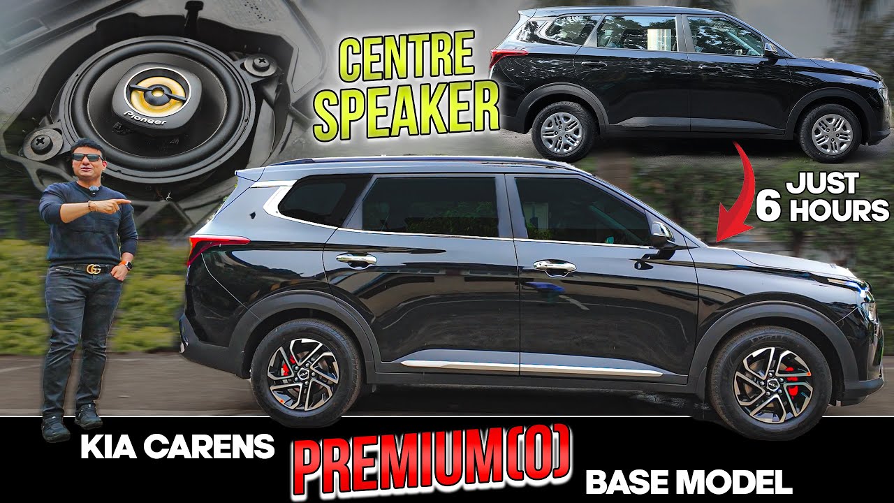 KIA CARENS PREMIUM(O) ВЕЛИКОЛЕПНАЯ МОДИФИКАЦИЯ🔥🇮🇳| ЦЕНТРАЛЬНЫЙ ДИНАМИК В ПРИБОРНОЙ ПАНЕЛИ ТОПОВОЙ...