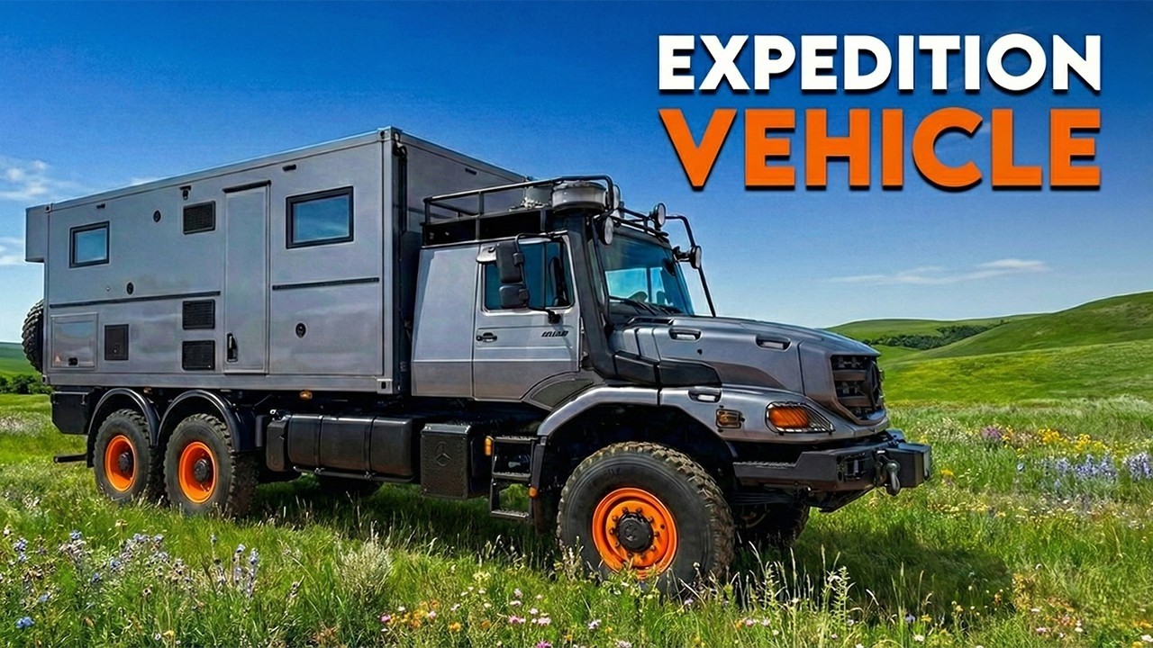 UNSTOPPABLE EXPEDITION VEHICLES THAT ARE BETTER THAN YOUR HOME!