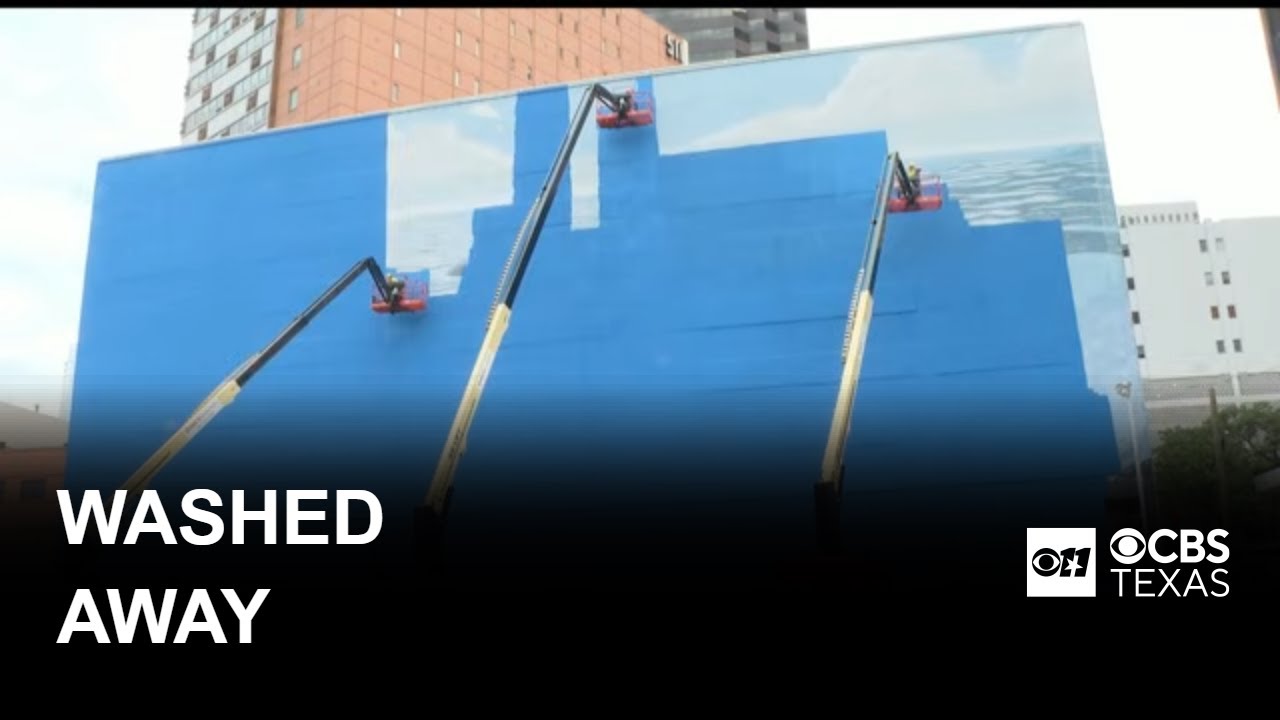 Downtown Dallas&rsquo; iconic whale mural painted over for World Cup promotion