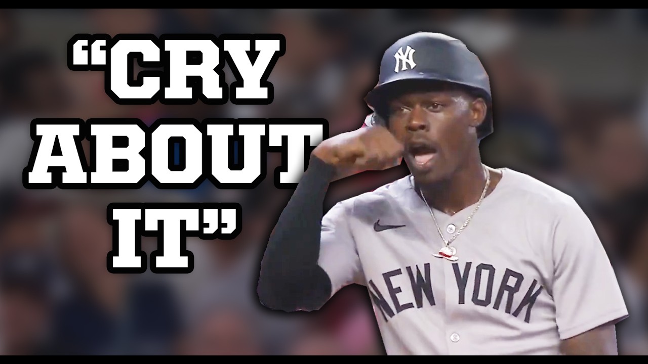 Jazz Chisholm was looking in the pitcher’s glove so Braves coach Eddie Perez got mad, a breakdown