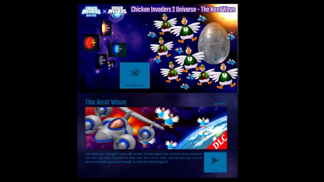 {Chicken Invaders Universe} New CI2U DLC The Next Wave! 