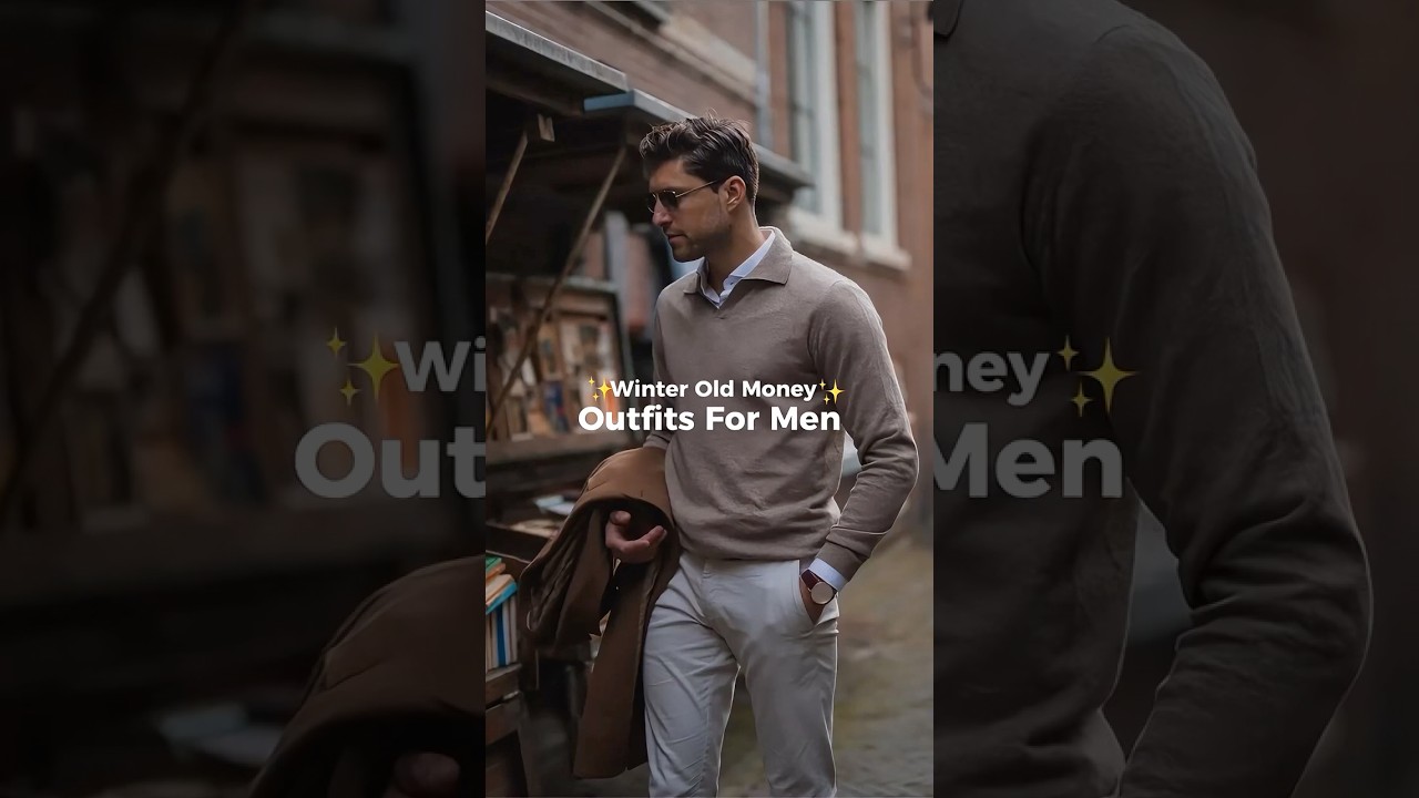 Old Money Outfits for WINTER MEN 
