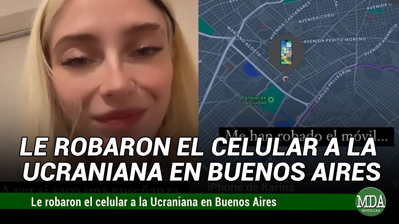 Le ROBARON el IPHONE a LA UCRANIANA en BUENOS AIRES