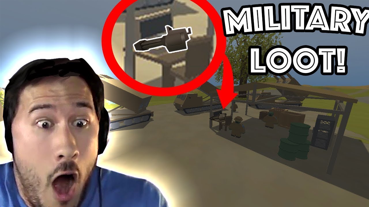 Unturned how to get Military Loot on GREECE (get a gas-mask)