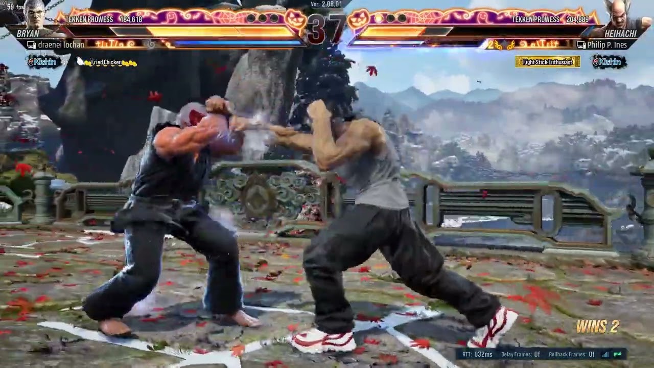 Tekken 8: Bryan VS Heihachi [ Ranked ]