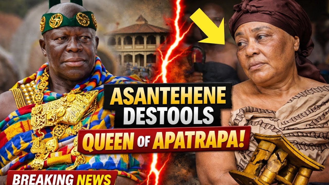 Otumfuo Osei Tutu II, Asantehene, has destooled the Queen of Apatrapa, Nana Akyaa Panin.