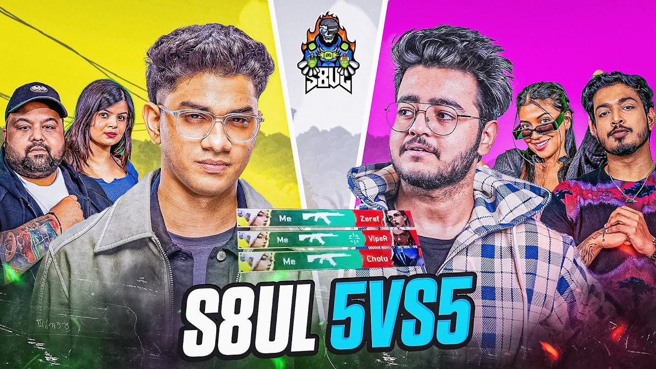 S8ul 5V5 VALORANT EDITION 🔥 *Epic Gameplay* @SOUL Regaltos
