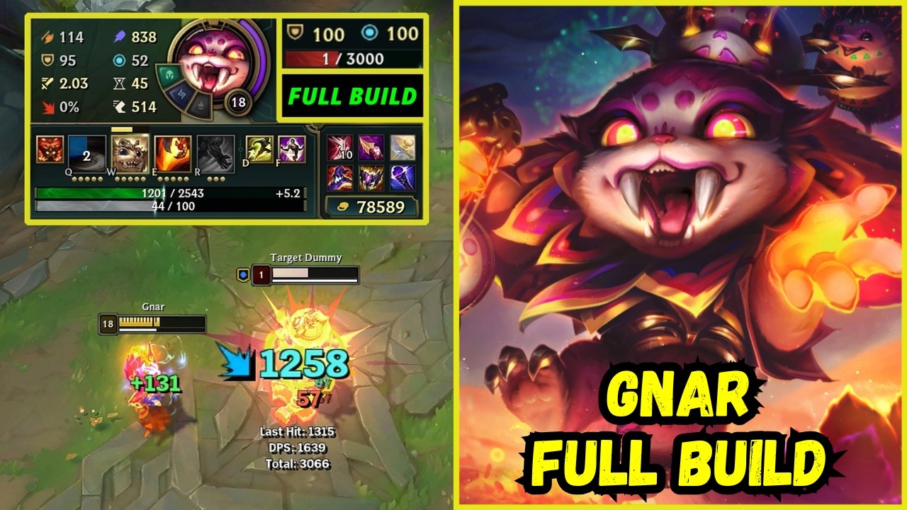 Gnar - Full Build - Patch 26.14 - League of Legends