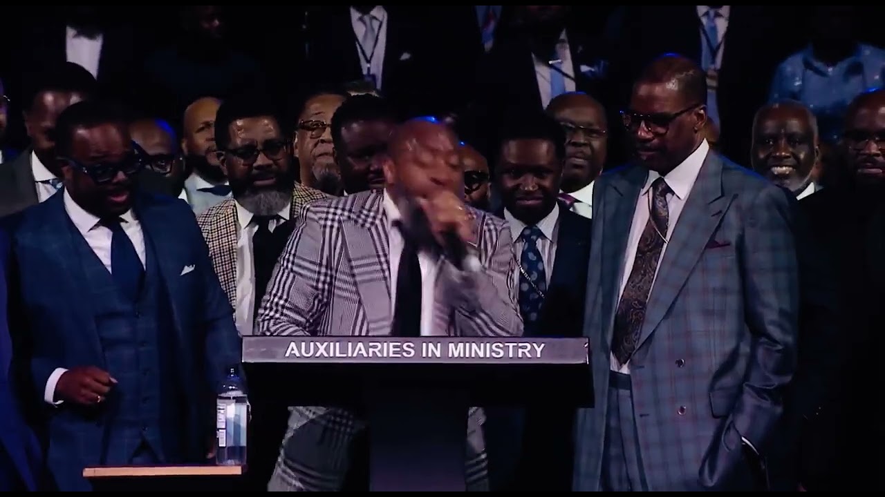 Pastor Tolan Morgan crazy closing at COGIC AIM 2025