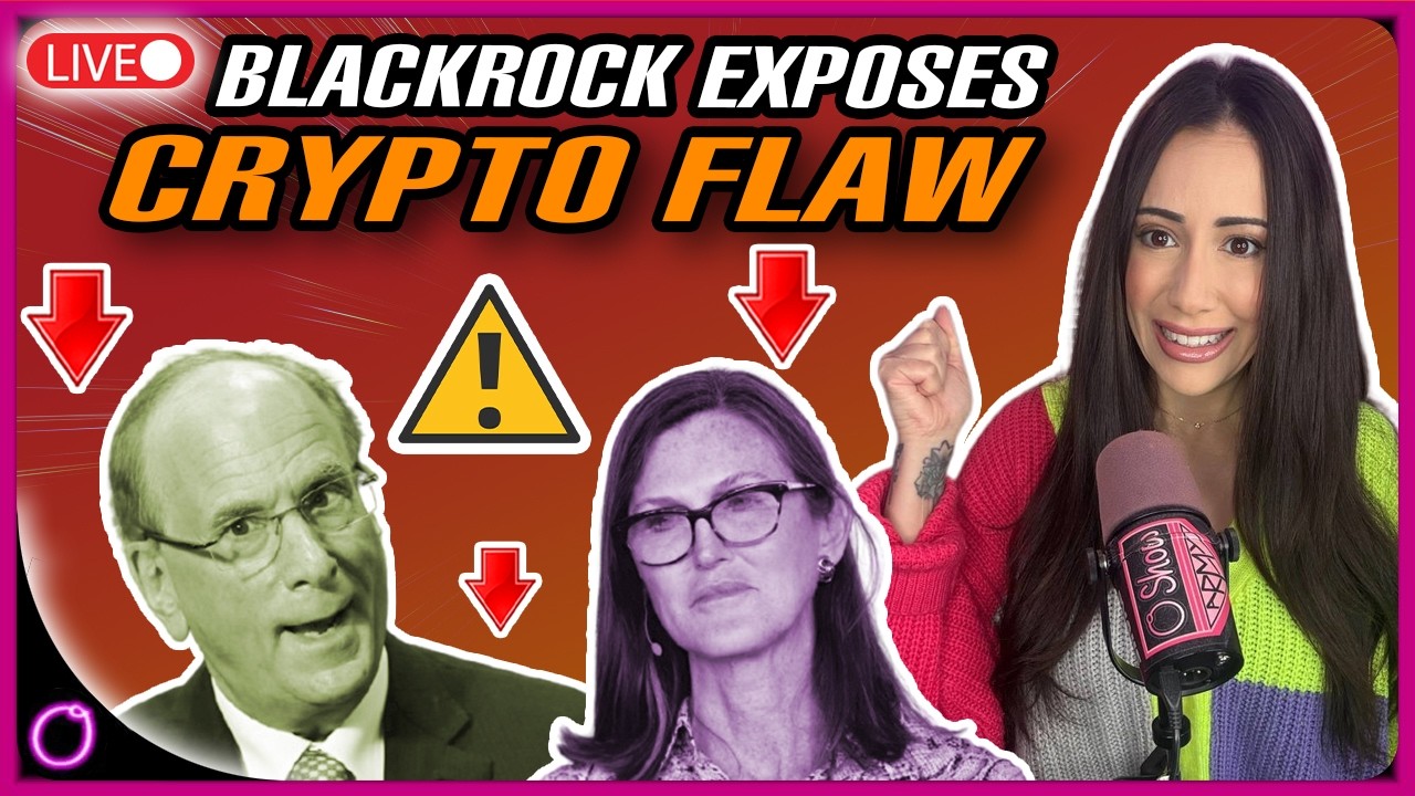 BLACKROCK Just EXPOSED Cryptos BIGGEST Problem... Cathie Wood Says Bitcoin SAVES Us From AI Chaos!