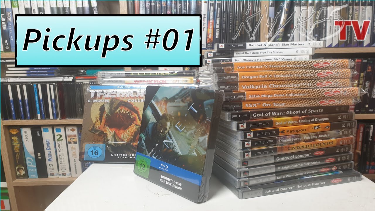 Jede menge PSP Spiele & Mehr ! - Game Pickups #01 | KNYRPS TV