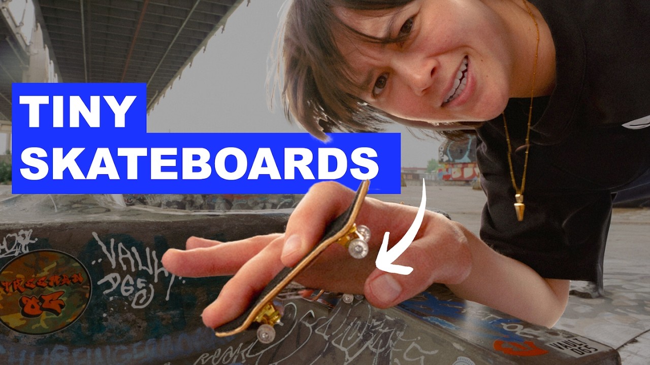 I Found A Skatepark For Fingerboards