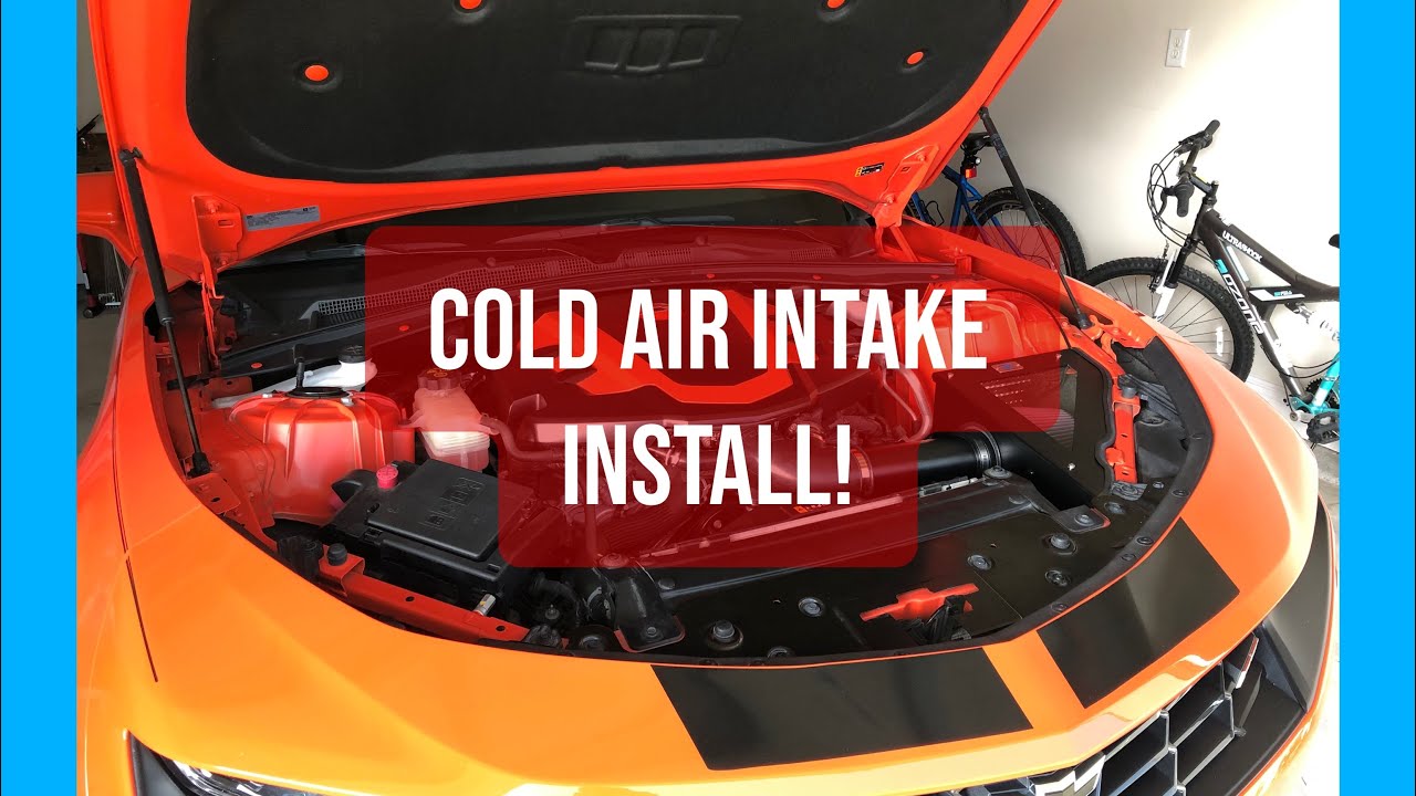 Cold Air Inductions V6 Camaro Cold Air Intake Install