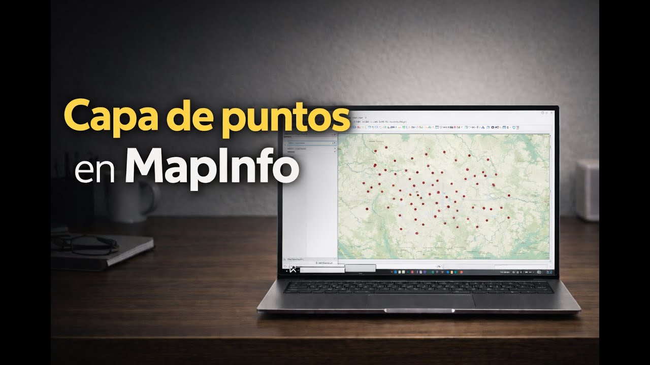 Crea una capa de puntos BIEN en Mapinfo Pro