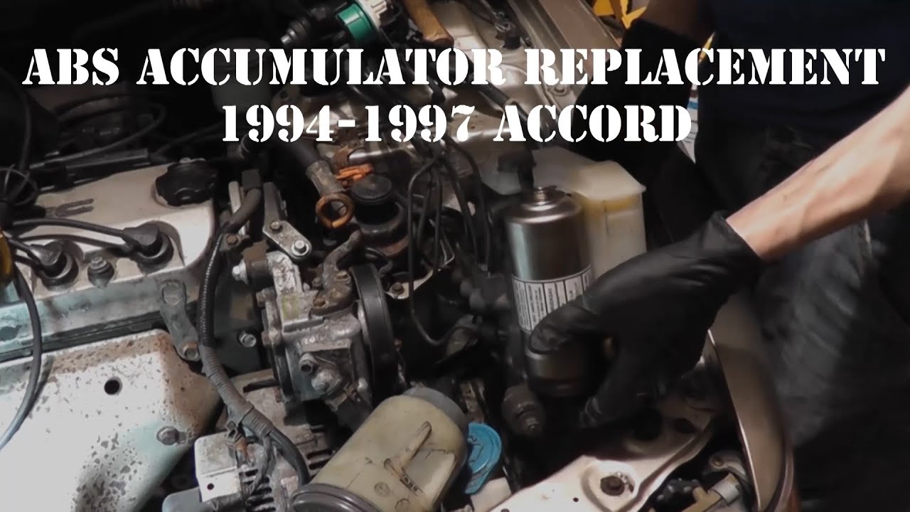 1994-1997 Accord ABS Accumulator Replacement