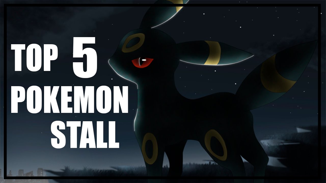 Top 5 Pokémon Stall (Pokémon Rubí Omega/Zafiro Alfa)