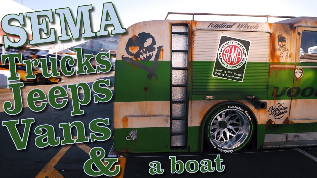 SEMA 2018 Trucks & Jeeps - 4K Highlight Reel
