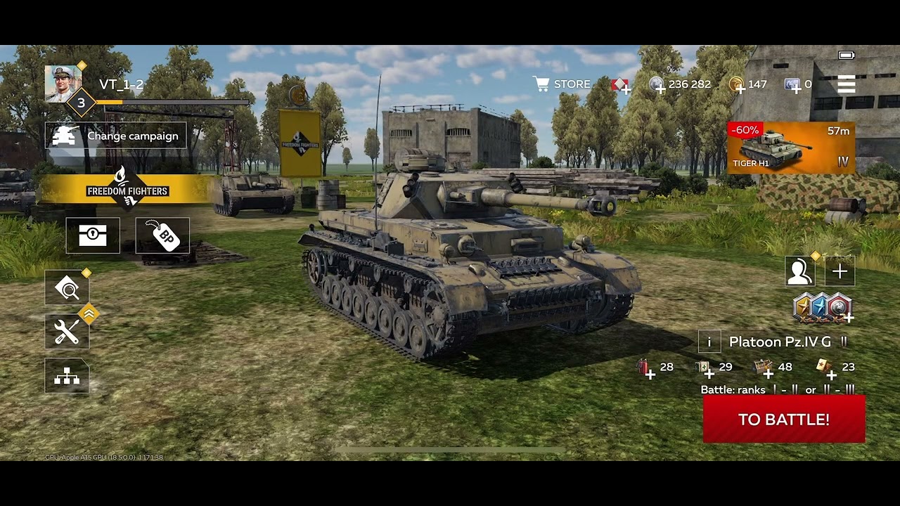 Gambling on historical trophies in war thunder mobile.