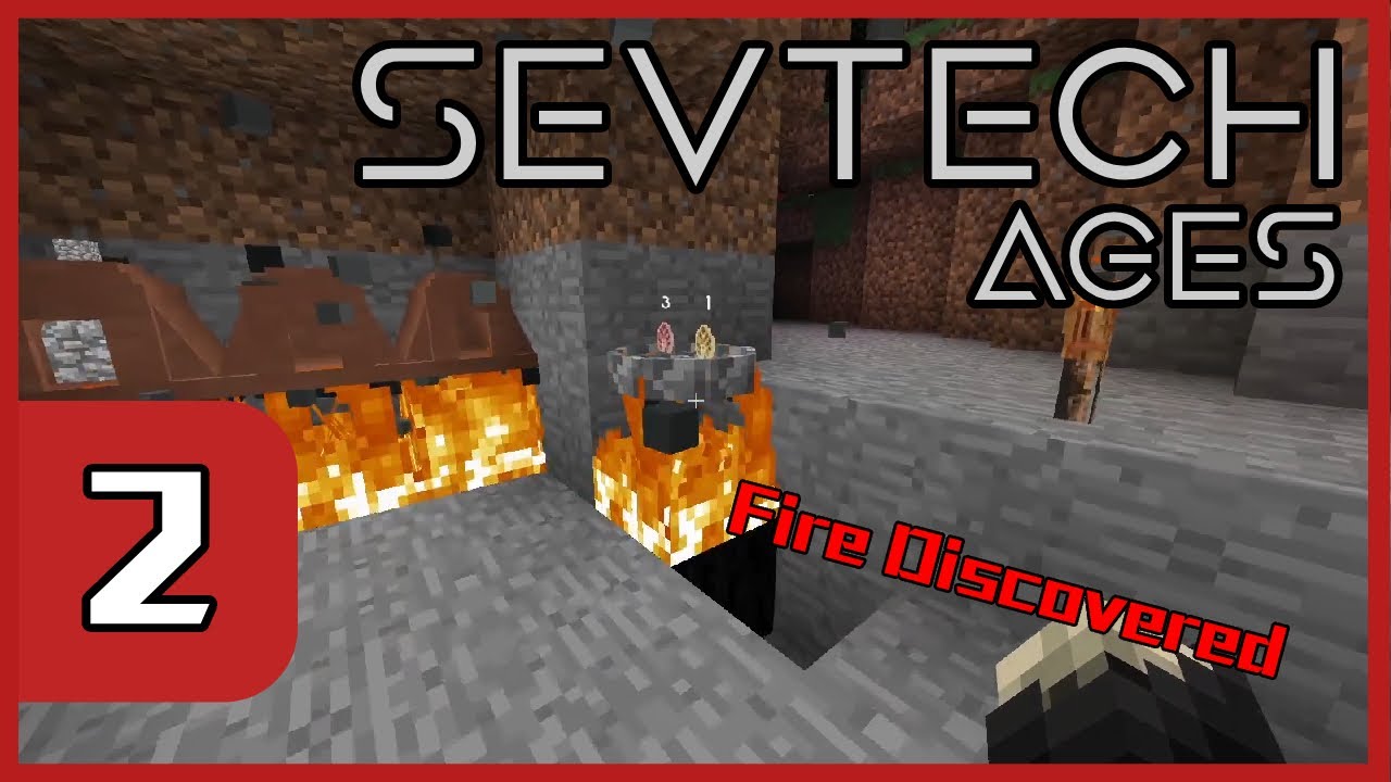 【SevTech Ages】時代演進科技生存 #2 - 玩火