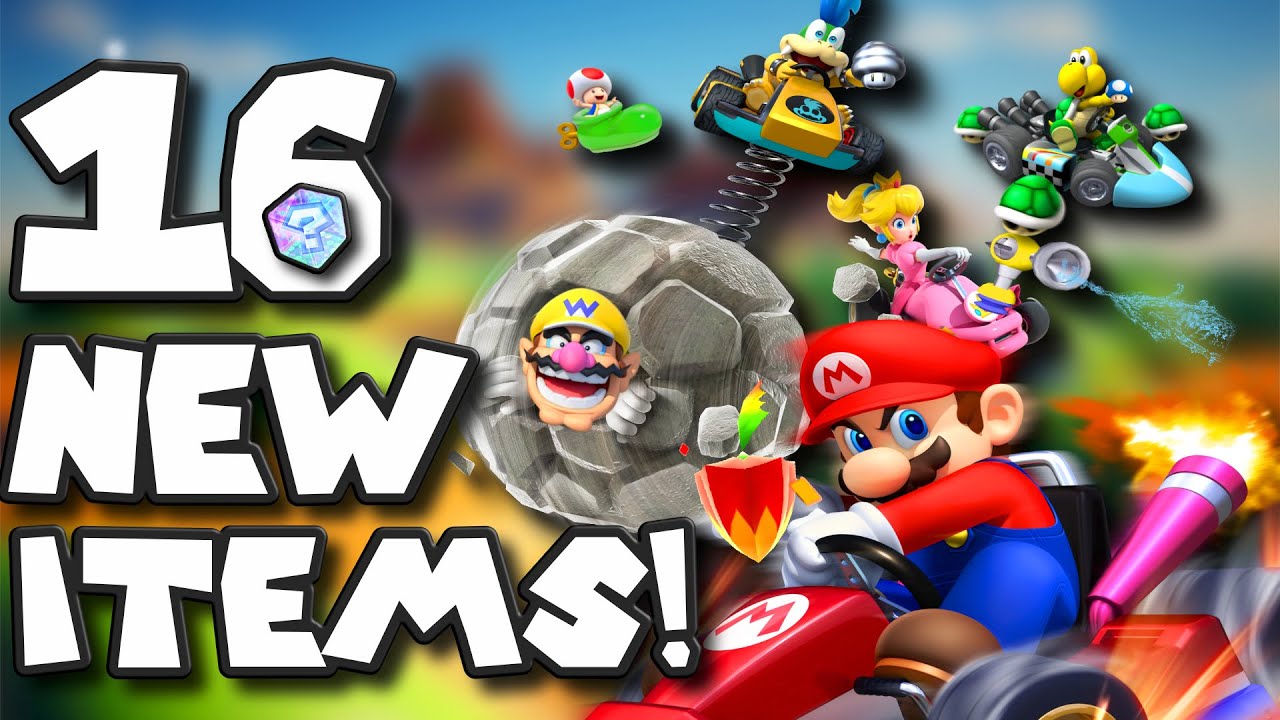 16 NEW ITEMS Nintendo Could Add To Mario Kart 8 Deluxe!