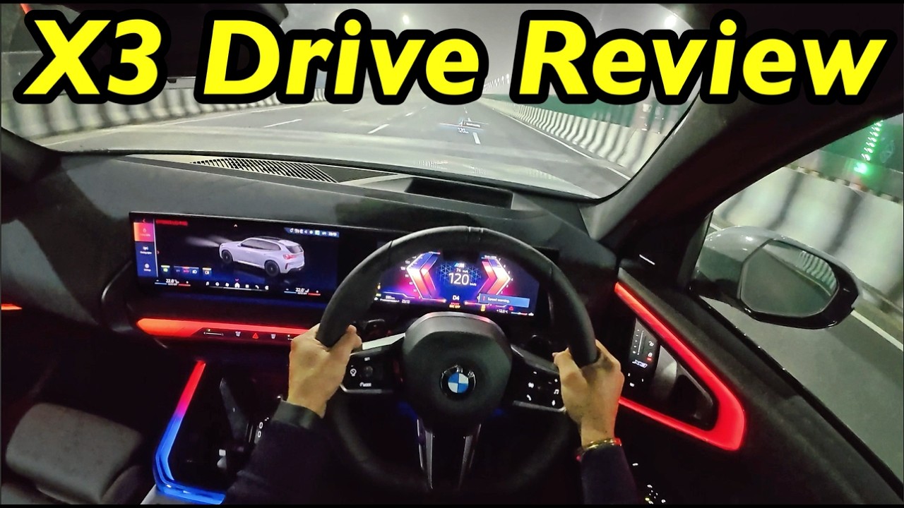 BMW X3 City, Highway and Night Drive Review @Aayushssm
