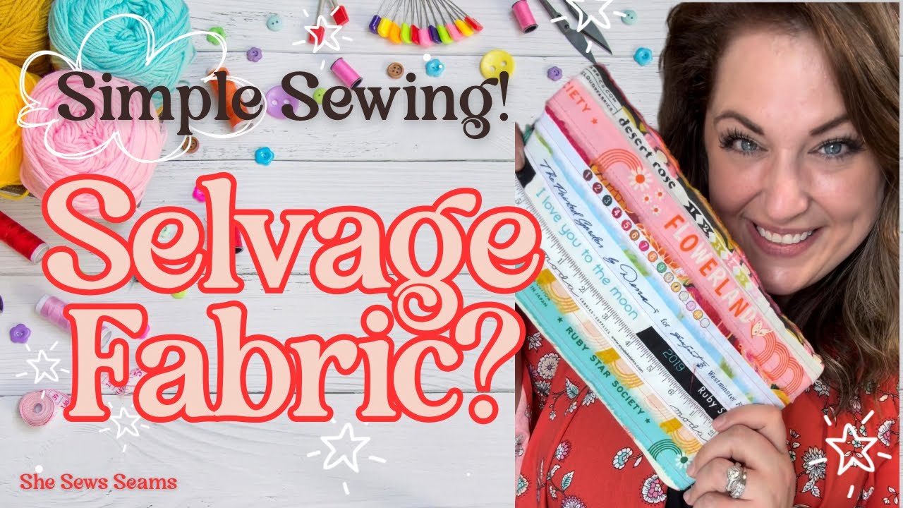 When Life Gives You Selvages... Make Fabric!