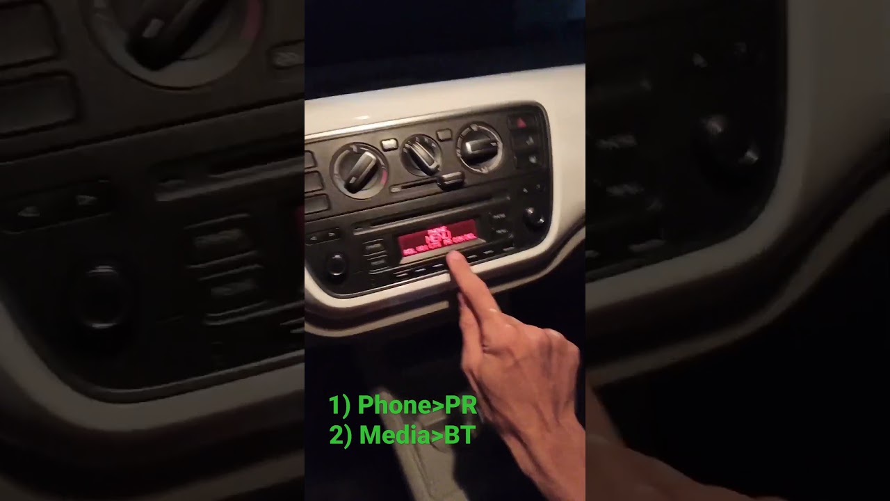 Configurar Bluetooth no UP Volkswagen 2015 R&aacute;pido e f&aacute;cil!