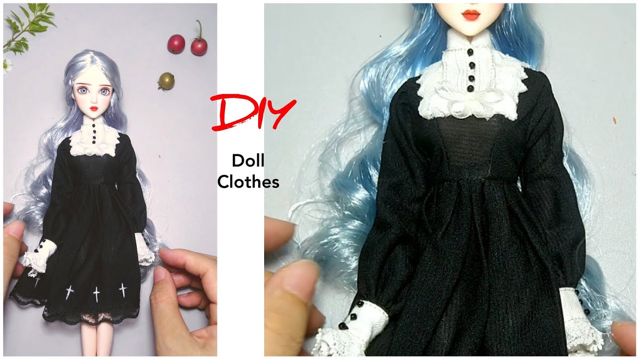 May đồ búp bê theo yêu cầu #6: váy lolita | BÚP BÊ MÍA