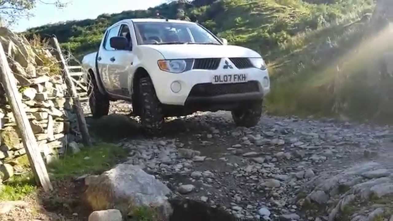 Mitsubishi l200 off road - tilberthwaite
