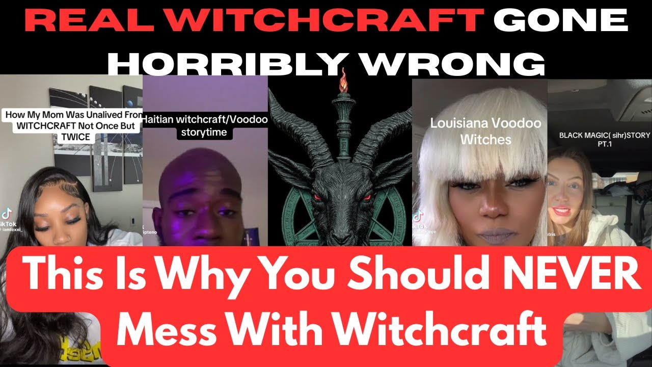 WITCHCRAFT TIKTOK CREEPY COMPILATION TIKTOK SCARY WITCH STORIES#tiktokcompilation #storytime #voodoo