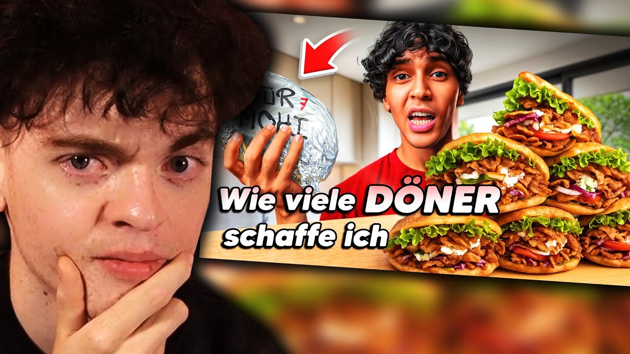 Schafft Mohi 5 Döner OHNE Pause zu essen?! 🤔🥙