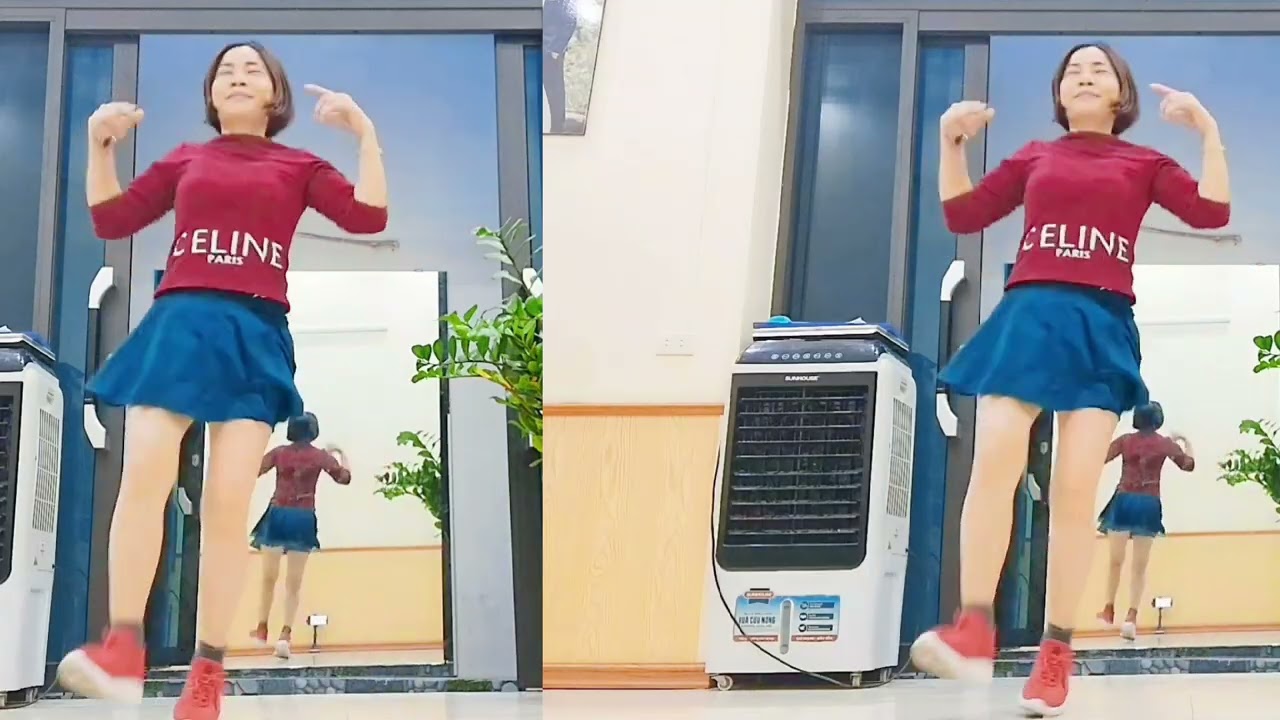 Giao thừa đón xuân  nhẩy cùng hướng  shufffe dance 