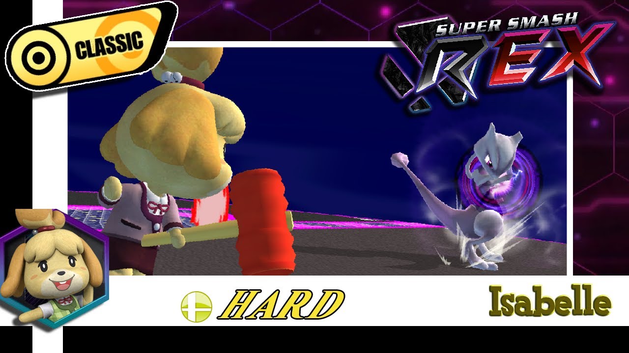 Super Smash REX - Classic Mode - Isabelle - Hard (No Continues!)