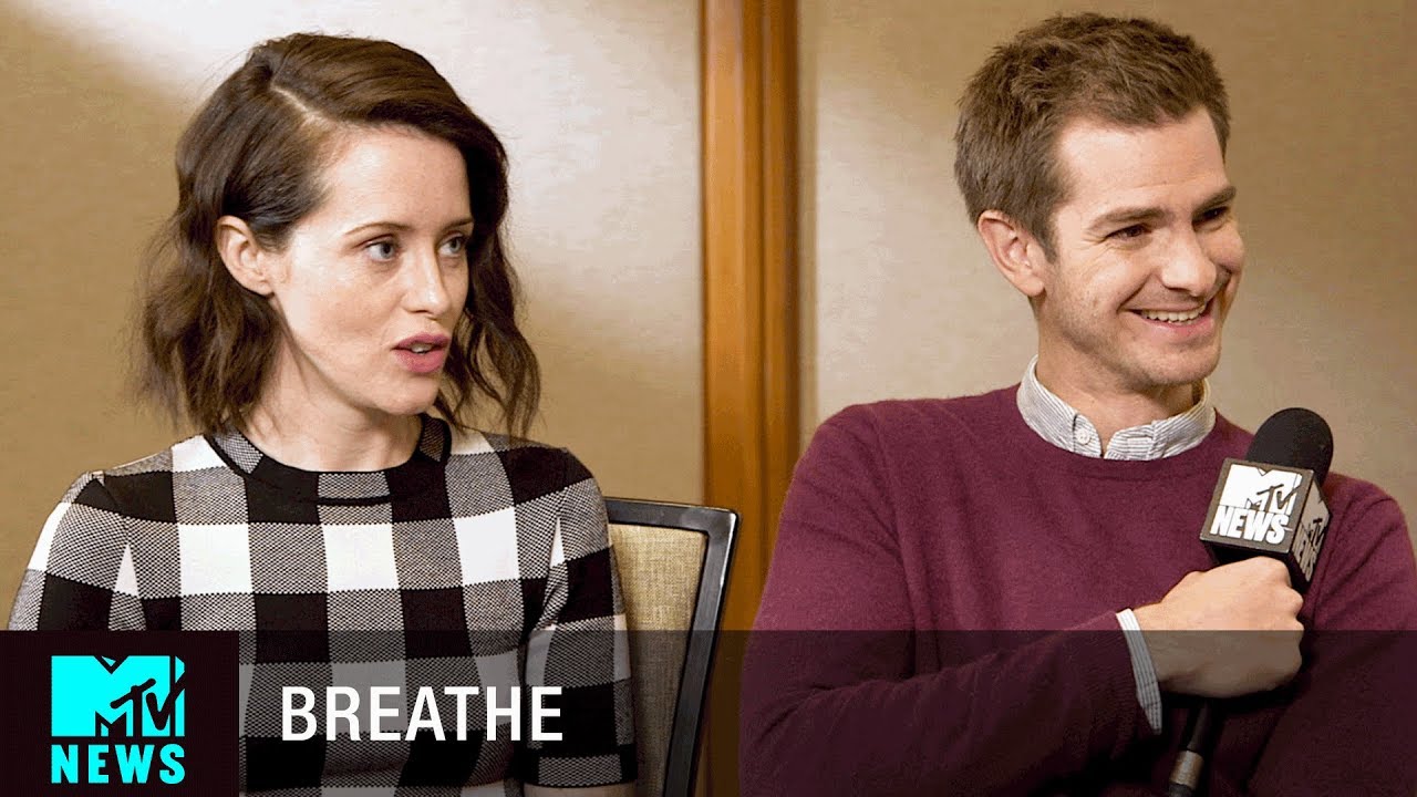 Andrew Garfield & Claire Foy on 'Breathe' & 'The Girl with the Dragon Tattoo' | MTV News