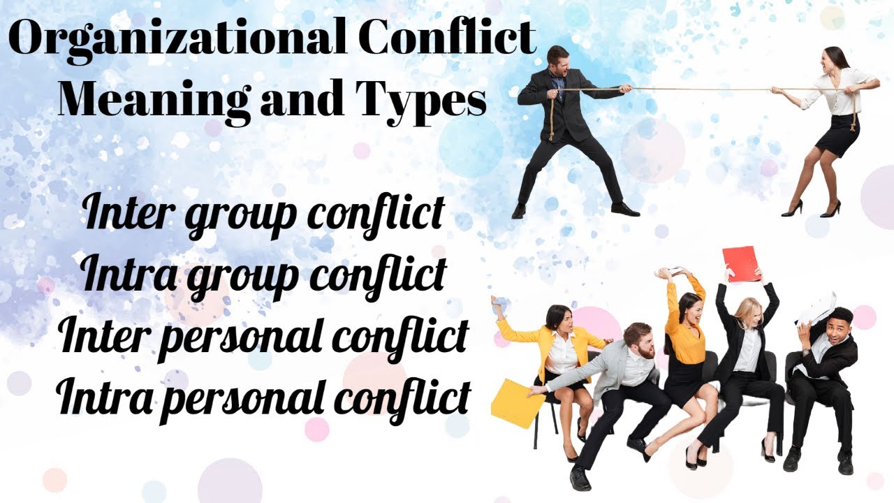 Types Of Organizational conflict inter-intra group conflict, inter-intra personal conflict |Tamil