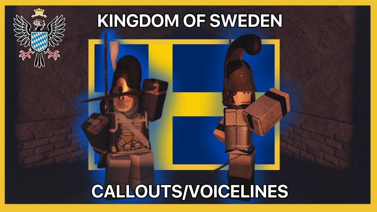 NEW Kingdom of Sweden Callouts/Voicelines in Guts & Blackpowder!