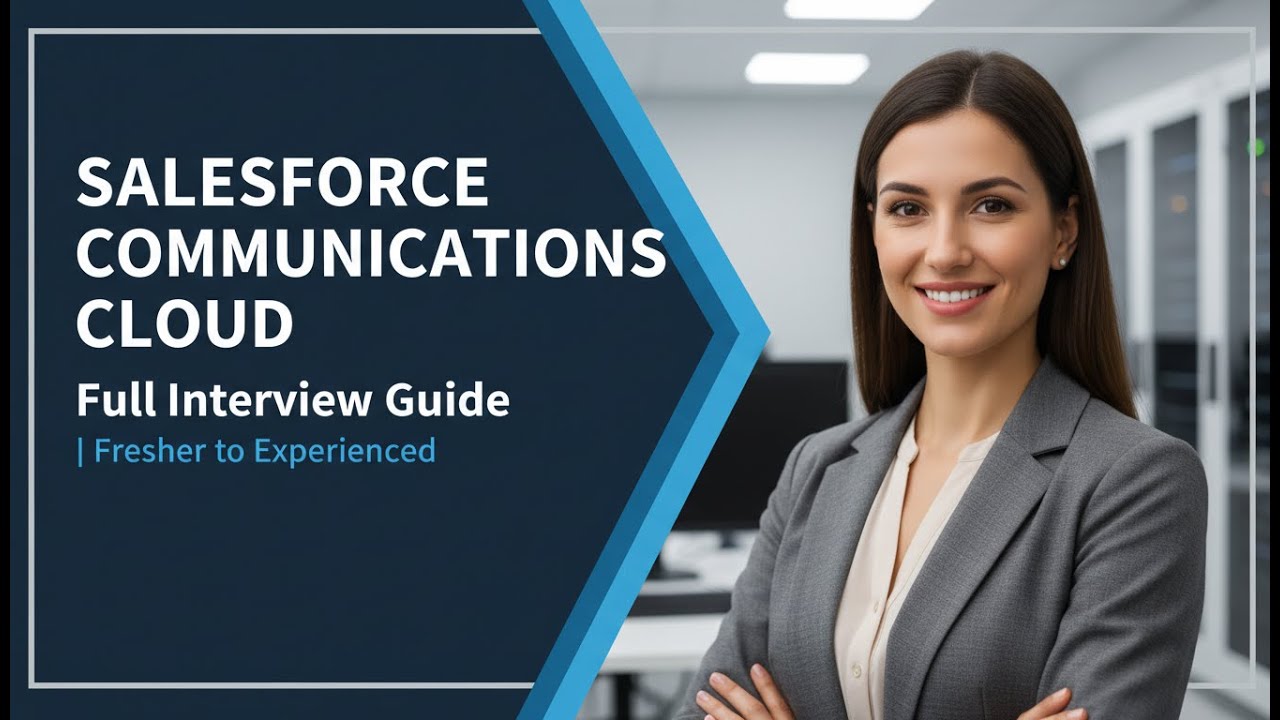 Salesforce Communications Cloud Full Interview Guide | Fresher to Experienced