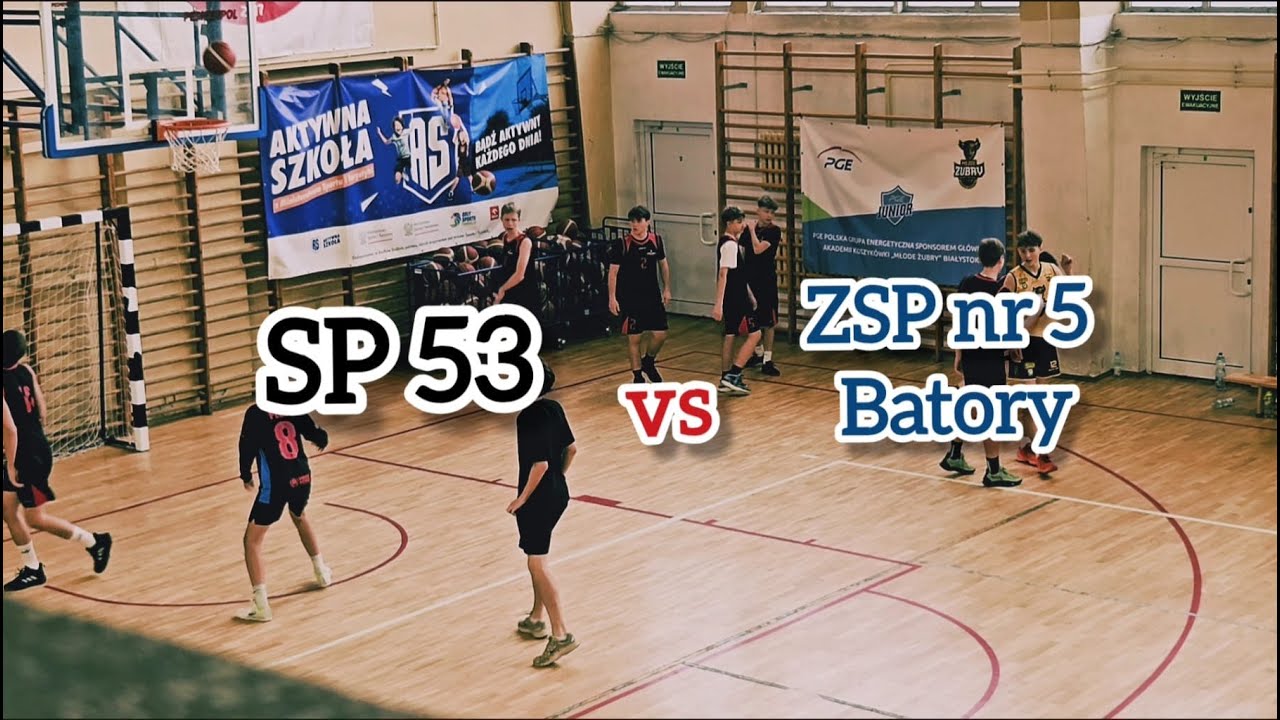 Turniej koszykówki szkół podstawowych 11.12.2025 SP 53 vsz ZSP nr 5 BATORY 11.12.2025 Hala  SP 9