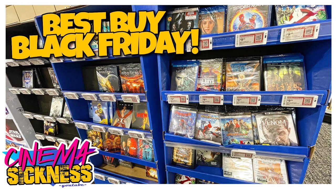 Shopping Best Buy’s Black Friday Movie Deals | Shop With Me