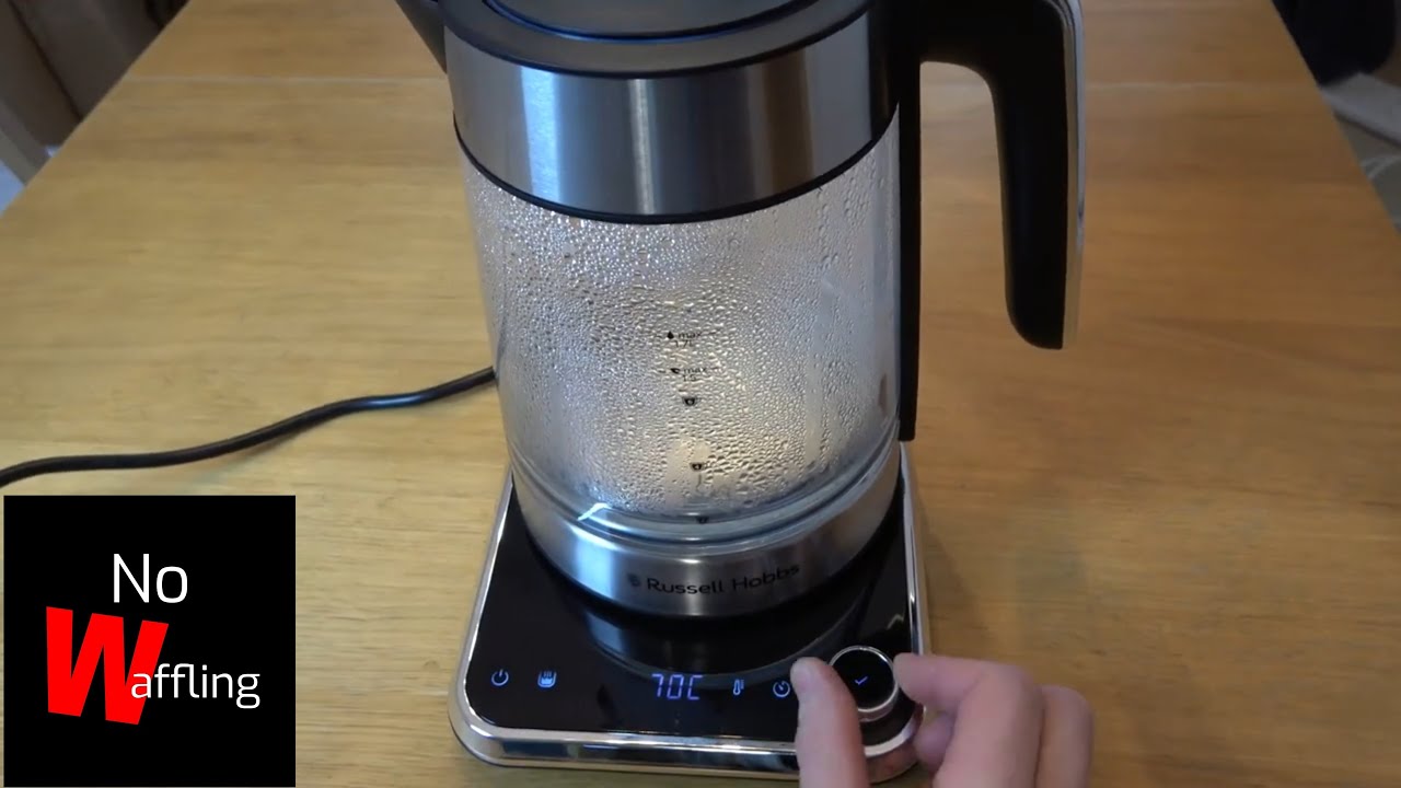 Как использовать функцию поддержания температуры на чайнике Russell Hobbs Attentiv — руководство ...
