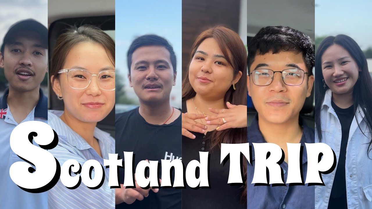 ON  OUR  WAY  TO  SCOTLAND 🏴󠁧󠁢󠁳󠁣󠁴󠁿  |  DENA  VLOG